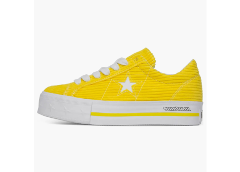 Converse One Star Platform x Vibrant Ox MadeMe (561393C) gelb
