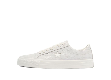 Converse One Star Pro Low Croc Emboss (170707C) weiss