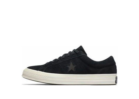 Converse One Star Suede Low (158477C) schwarz
