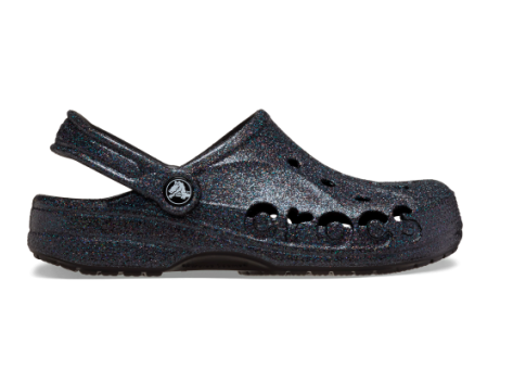 Crocs Baya Glitter (205925-001) schwarz