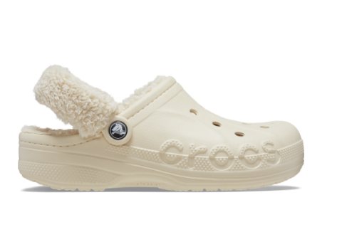 Crocs Baya Lined Fuzz Strap (206633-11S) weiss