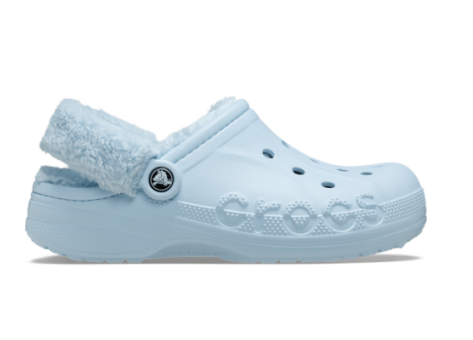 Crocs Baya Lined Fuzz Strap (206633-4JQ) blau