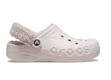 Crocs Baya Lined Fuzz Strap (206633-6PI) beige