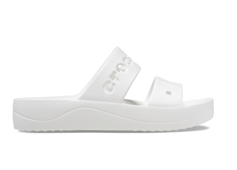 Crocs Baya Platform (208188-100) weiss