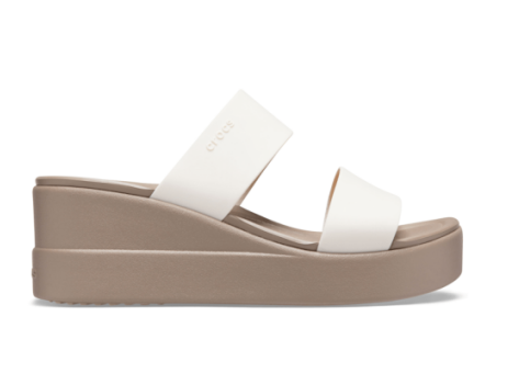 Crocs Brooklyn Lightweight Mushroom Sandals (206219-16T) beige