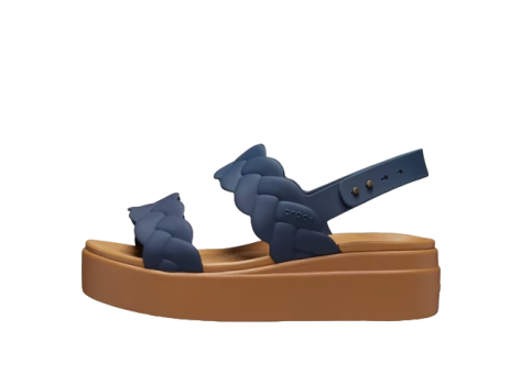 Crocs Brooklyn Woven Wedge Sandals Blue (209977-410) blau