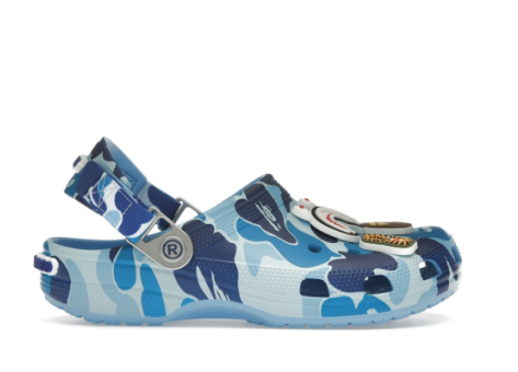 Crocs Classic Clog A Bathing Ape ABC Camo Blue (1L23191903) blau