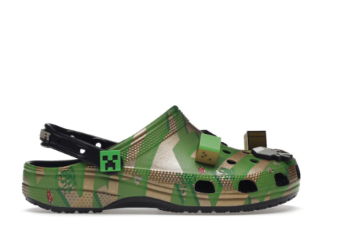 Crocs Classic Clog Minecraft Grass Block (208472-920) bunt