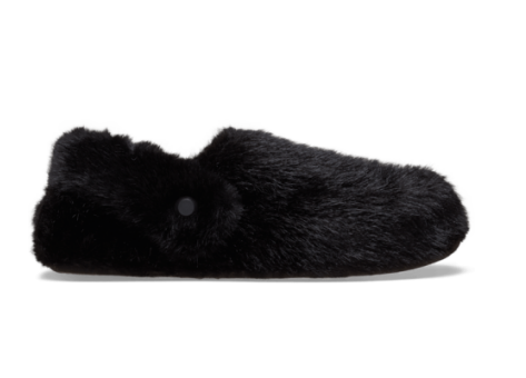 Crocs Classic Cozzzy Luxe Slipper (211826-001) schwarz