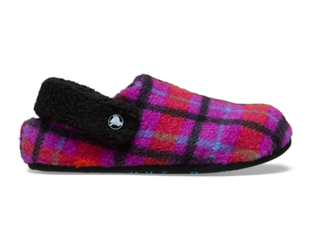 Crocs Classic Cozzzy Plaid Slipper (211911-5BV) bunt