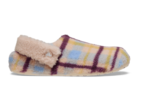 Crocs Classic Cozzzy Plaid Slipper (211911-7AF) bunt