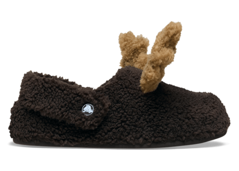 Crocs Classic Cozzzy Reindeer Slipper (211910-206) braun