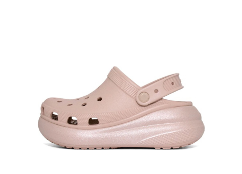 Crocs Classic Crush Shimmer Clog (208591-6TY) beige
