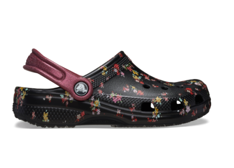 Crocs Classic Ditsy Floral (210354-0C4) schwarz