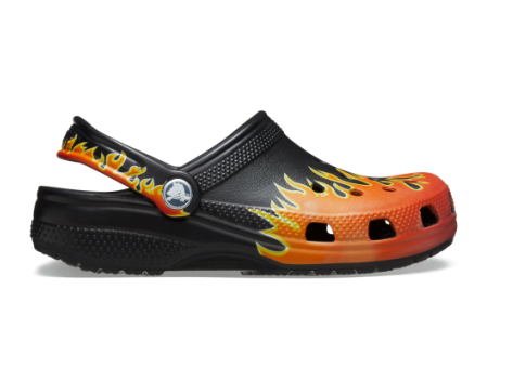 Crocs Classic Flames (210993-0C4) schwarz