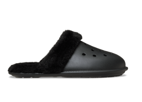 Crocs Classic Fuzz Scuff (212143-001) schwarz