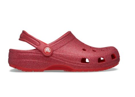 Crocs Classic Glitter (205942-6ZR) rot