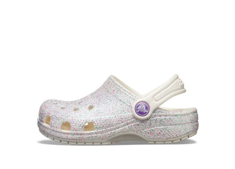 Crocs Classic Glitter Clogs Silver (205441-159) bunt
