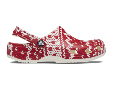 Crocs Classic Holiday Sweater Graphic (209237-90H) bunt
