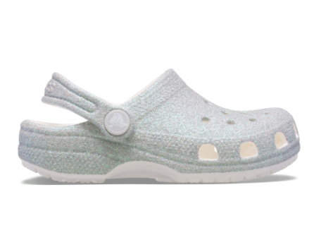 Crocs Classic Iridescent Glitter (210986-100) weiss