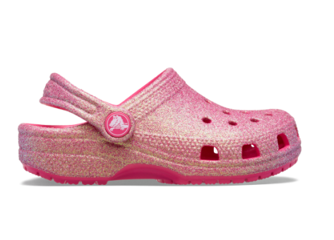 Crocs Classic Iridescent Glitter (210986-6ZQ) rot