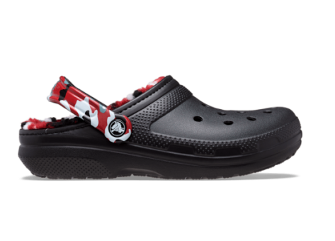 Crocs Classic Lined Camo Clog (208047-063) schwarz
