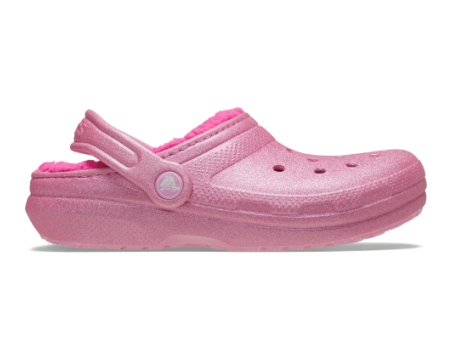 Crocs Classic Lined Glitter (207462-6WY) pink