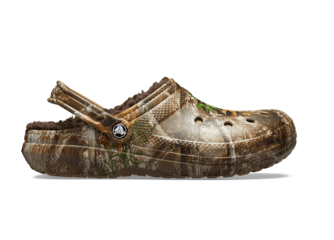 Crocs Classic Lined Realtree Edge Clog (205377-280) braun