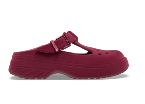Crocs Classic Mary Jane Velvet (211951-6XH) rot