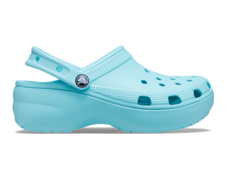 Crocs Classic Platform Clog (206750-4SS) blau