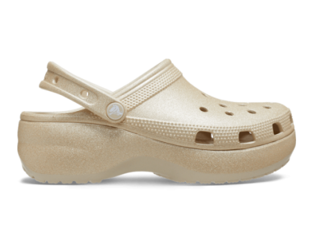 Crocs Classic Platform Glitter (207241-96O) beige