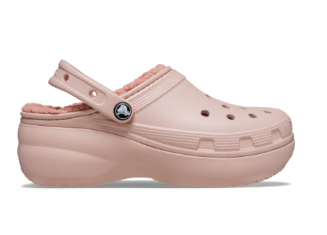 Crocs Classic Platform Lined Clog (207938-6TY) pink