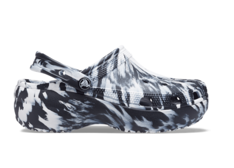 Crocs Classic Platform Marbled Clog (207176-066) bunt