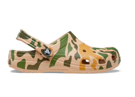 Crocs Classic Printed Camo Clog (206454-2Y6) bunt