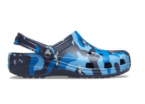 Crocs Classic Printed Camo Clog (206454-4HQ) bunt