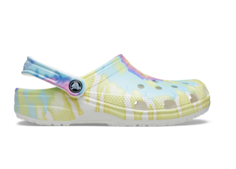 Crocs Chanclas Classic Crocs Retro 207856 Blanc Multi Rayures (205453-94S) bunt