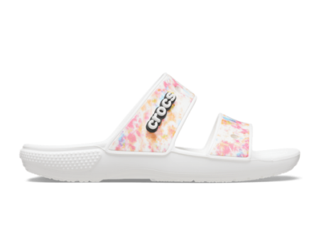 Crocs Classic TieDye Sandalen (207283-928) weiss