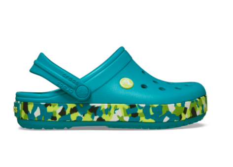 Crocs Crocband Glow Confetti Band (212523-3BU) türkis