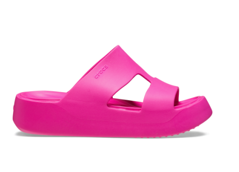 Crocs Getaway Platform H Strap (209409-6TW) pink