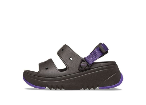 Crocs Hiker Xscape Sandal Espresso Neon (208181-2A0) schwarz