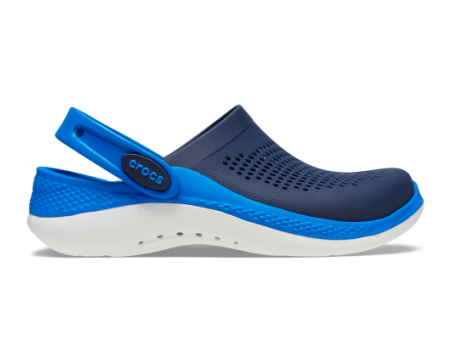 Crocs Кроксы crocs white bluе (207021-4KB) blau