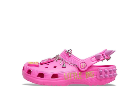 Crocs x LittleBig Classic Clog Sandals (207546-6QQ) pink