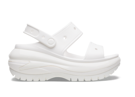 Crocs Mega Crush Sandal (207989-100) weiss