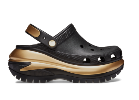 Crocs Mega Crush Metallic (210368-072) schwarz