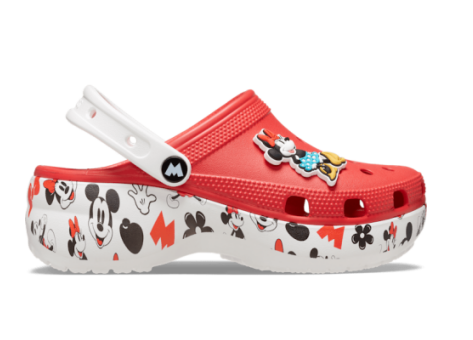 Crocs Mickey Platform (208885-8C1) rot