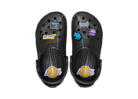 Crocs NBA Lakers Elevated Classic (210250-90H) schwarz