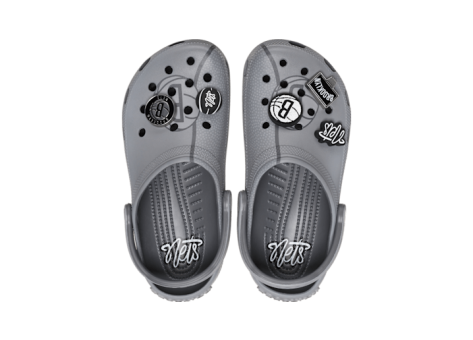 Crocs NBA Nets Elevated Classic (210255-90H) grau