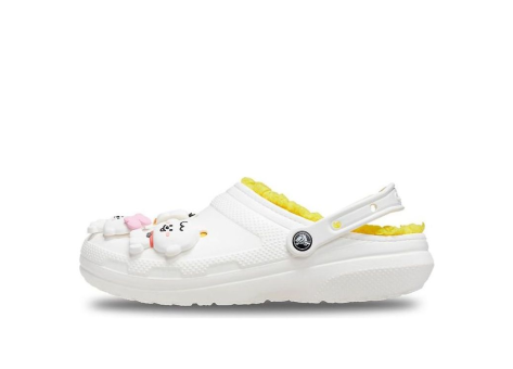 Crocs NEVERXCrocs Classic Cozy Stay Warm Sports Slippers (207768-90H) weiss