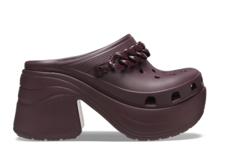 Crocs Siren Chain Clog Dark Cherry (209018-6WD) lila