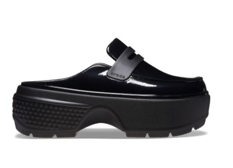 Crocs Stomp High Shine Loafer (210659-001) schwarz